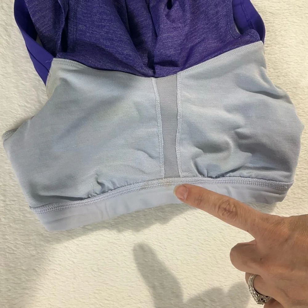 Lululemon Rest Less Tank Bruised Berry Purple Size 2
